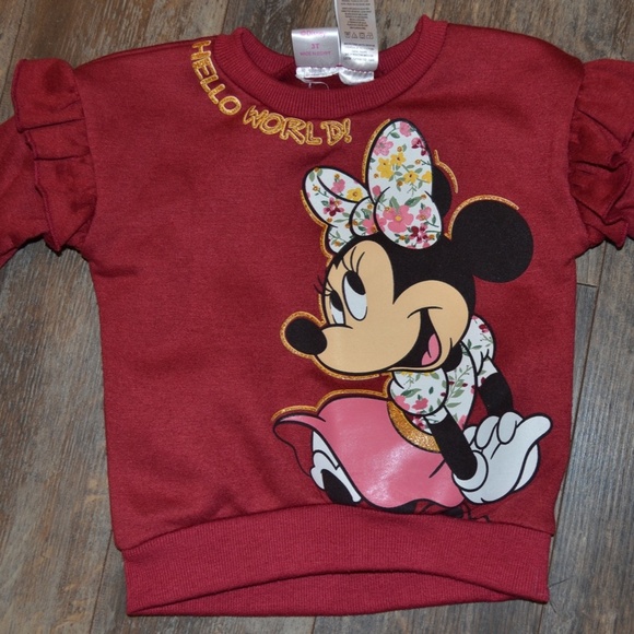Disney Minnie Mouse Sweatshirt - Picture 3 of 5